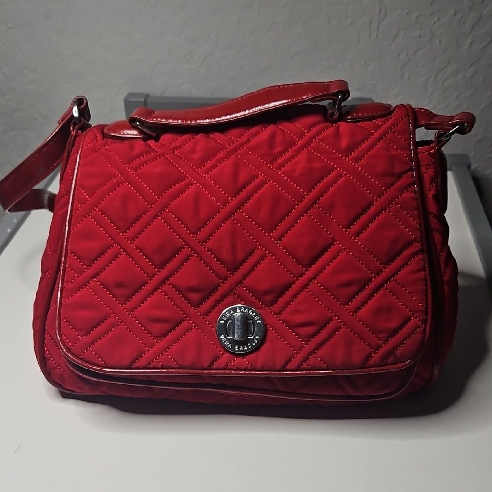 Vera Bradley Red Quilted Women's Crossbody Bag